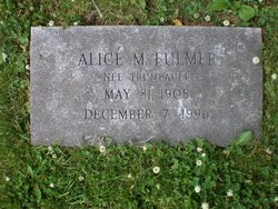 Alice M. <I>Trumbauer</I> Fulmer 