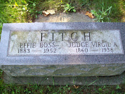 Judge Virgil Adolphus Fitch 