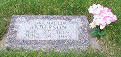 Clara Matilda <I>Anderson</I> Anderson 