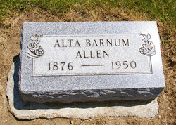 Alta <I>Barnum</I> Allen 