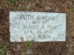 Ruth E. <I>Adams</I> Peart 