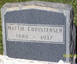 Mattie <I>Irvin</I> Christensen 