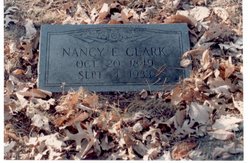Nancy Emily “Em” <I>Stovall</I> Clark 