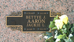 Bettye Jean <I>Edwards</I> Aaron 