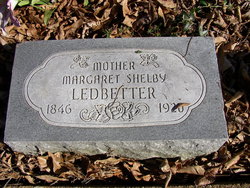 Margaret <I>Shelby</I> Ledbetter 
