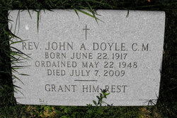 Rev John A. Doyle 