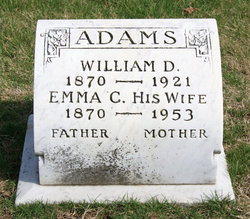 Emma Catherine <I>Connelly</I> Adams 