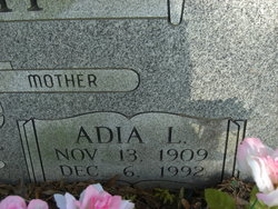 Adia Lee “Ada” <I>Kinder</I> Smith 