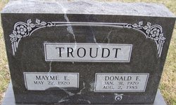 Donald E Troudt 