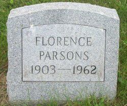 Florence G Parsons 
