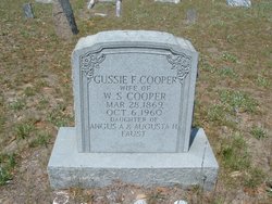 Augusta “Gussie” <I>Faust</I> Cooper 