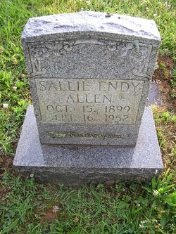 Sallie Endy <I>Sewell</I> Allen 