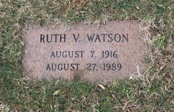 Ruth V. Watson 