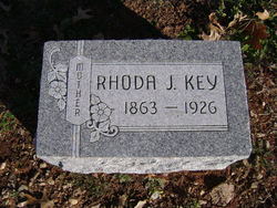 Rhoda Jane <I>Burleson</I> Key 