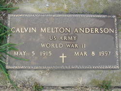 Calvin Melton Anderson 