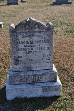 Marcia May <I>Harrison</I> Roebuck 