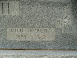 Mittie Roberta <I>Williams</I> Ash 