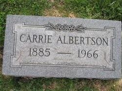 Caroline “Carrie” <I>Bradford</I> Albertson 