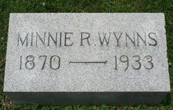 Minnie Byrd <I>Rice</I> Wynns 