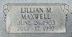 Lillian <I>Maxwell</I> Cates 