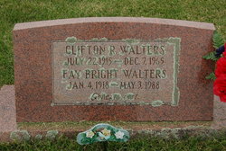 Clifton R Walters 