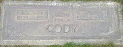 Dorothy E Cody 