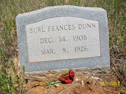 Burl Frances Dunn 