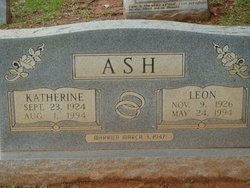 Katherine <I>Turner</I> Ash 