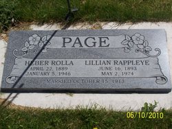 Lillian <I>Rappleye</I> Page 