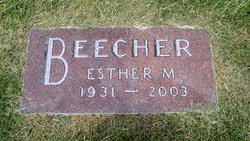 Esther M <I>Laufer</I> Beecher 