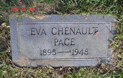 Eva Marie <I>Chenault</I> Pace 