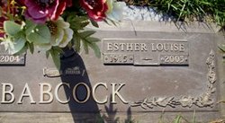 Esther Louise Babcock 