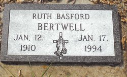 Ruth Westergard <I>Basford</I> Bertwell 