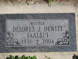Delores Jean <I>Aalbu</I> Dewitt 