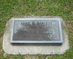 Arrie Elizabeth “Orry” <I>Barnett</I> Arnold 