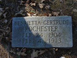 Henrietta Gertrude Rochester 