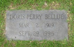 Doris <I>Perry</I> Bellue 