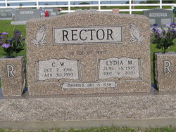 Lydia Mae <I>Aytes</I> Rector 