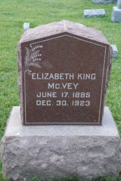 Elizabeth <I>King</I> McVey 