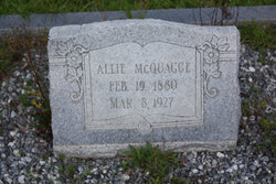Allie <I>Mercer</I> McQuagge 