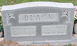 Sally <I>Campbell</I> Black 