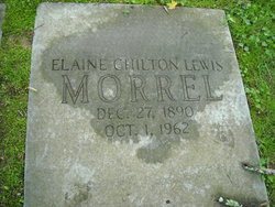 Elaine Chilton <I>Lewis</I> Morrel 