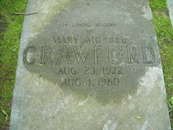 Mary <I>Morrel</I> Crawford 