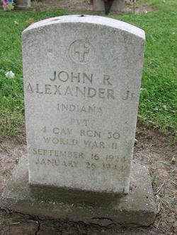 PVT John R Alexander Jr.