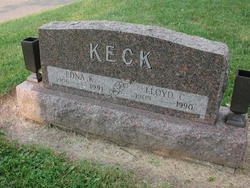 Edna Katherine <I>Wehrly</I> Keck 