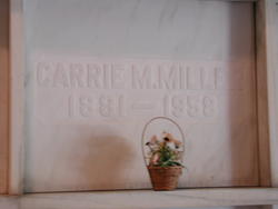 Carrie Maude <I>Willcutts</I> Miller 