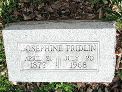 Josephine Fridlin 