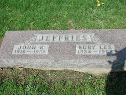 Ruby Lee <I>Price</I> Jeffries 