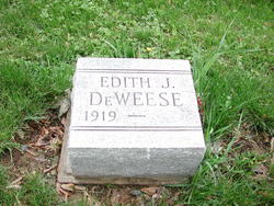 Edith J. <I>Silvers</I> DeWeese 