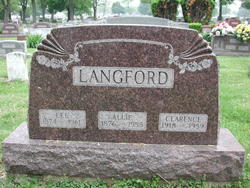 Allie <I>Land</I> Langford 